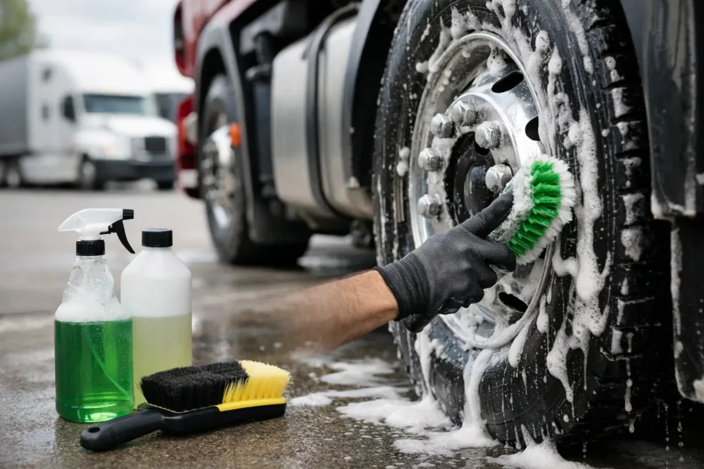 Choosing a Wheel Cleaner for Heavy Vehicles