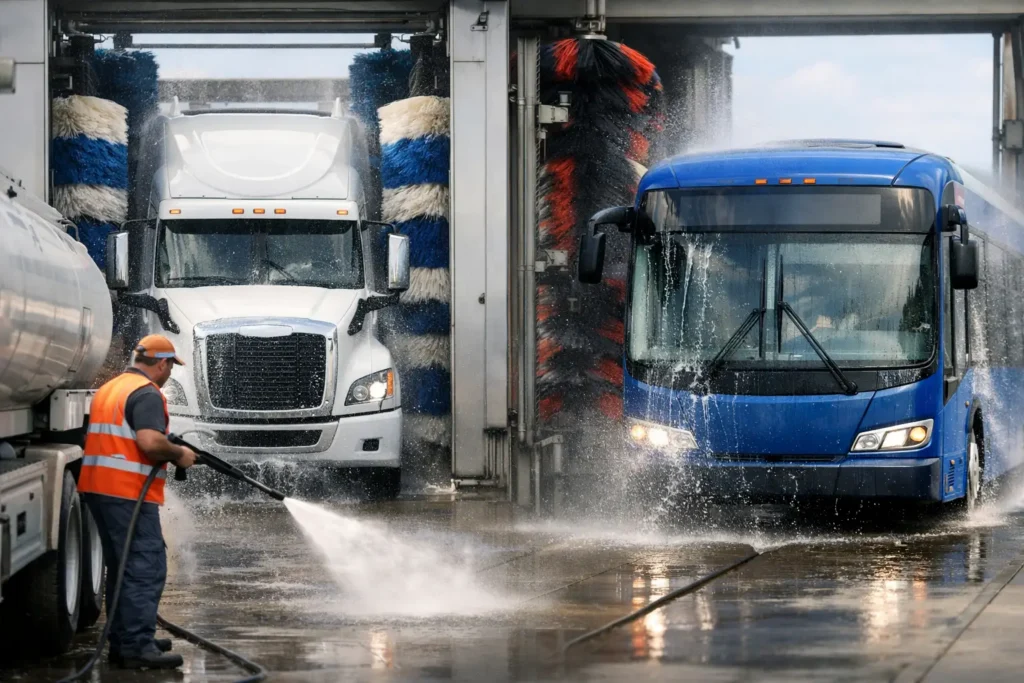 Choosing Commercial Vehicle Wash Systems