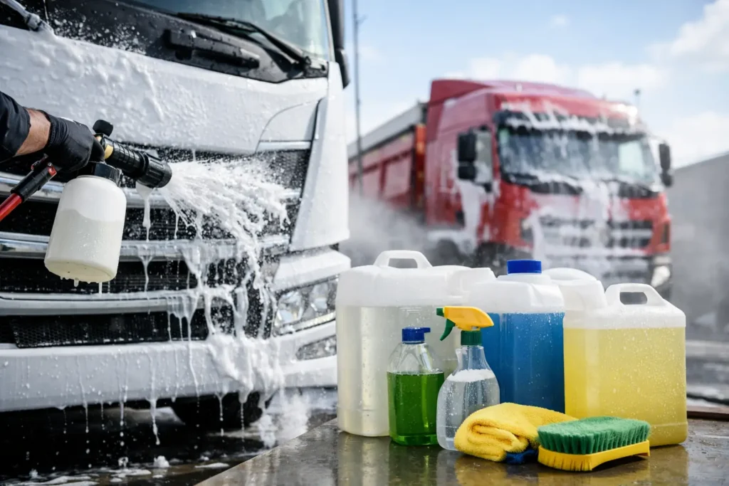 Commercial Vehicle Cleaning Chemicals Guide