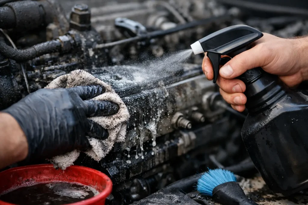 How to Remove Diesel Grime Properly